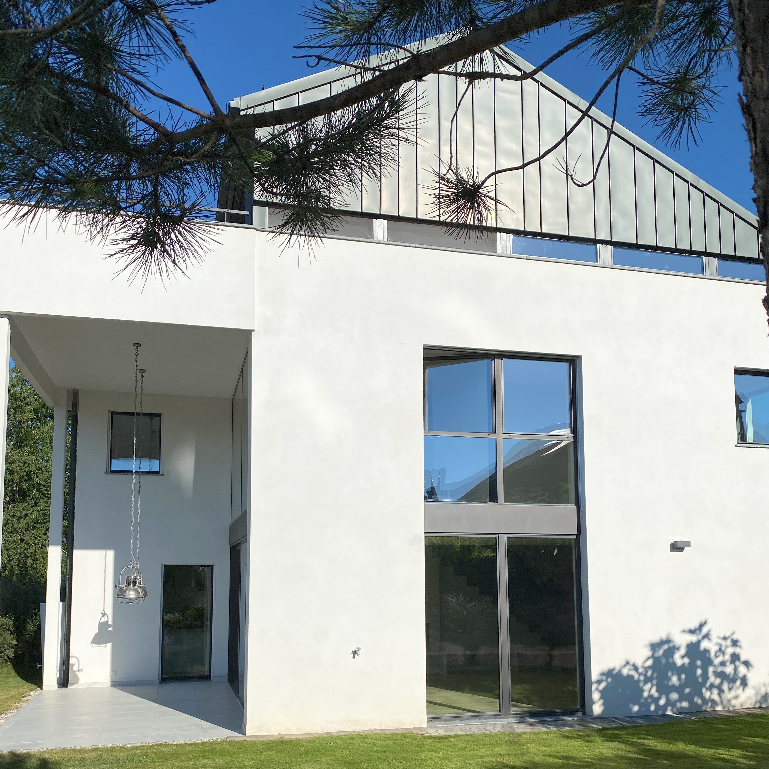 Image d'une façade de maison moderne